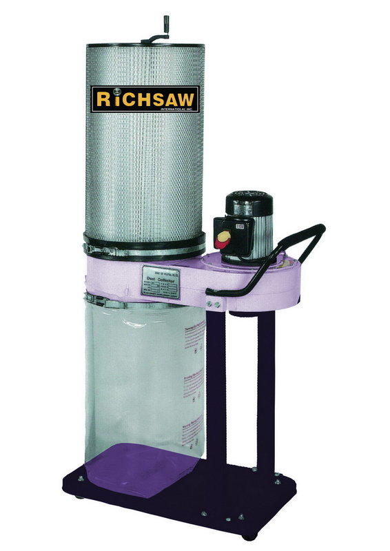 RICHSAW 1HP 木工機-濾桶型集塵器(原價10500)