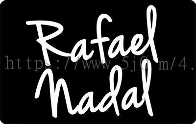 Rafael Nadal 拉菲爾納達爾 卡貼 貼紙 / 卡貼訂製