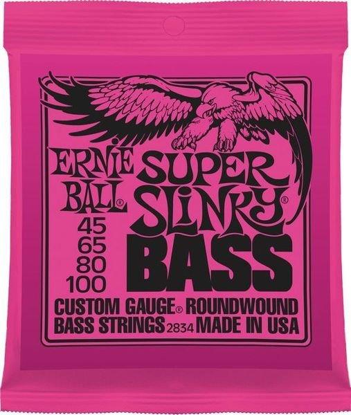 【現代樂器】三包免運！ERNIE BALL 防潮包裝 老鷹牌 電貝士弦 貝斯弦 Bass弦 (2834) 45-100