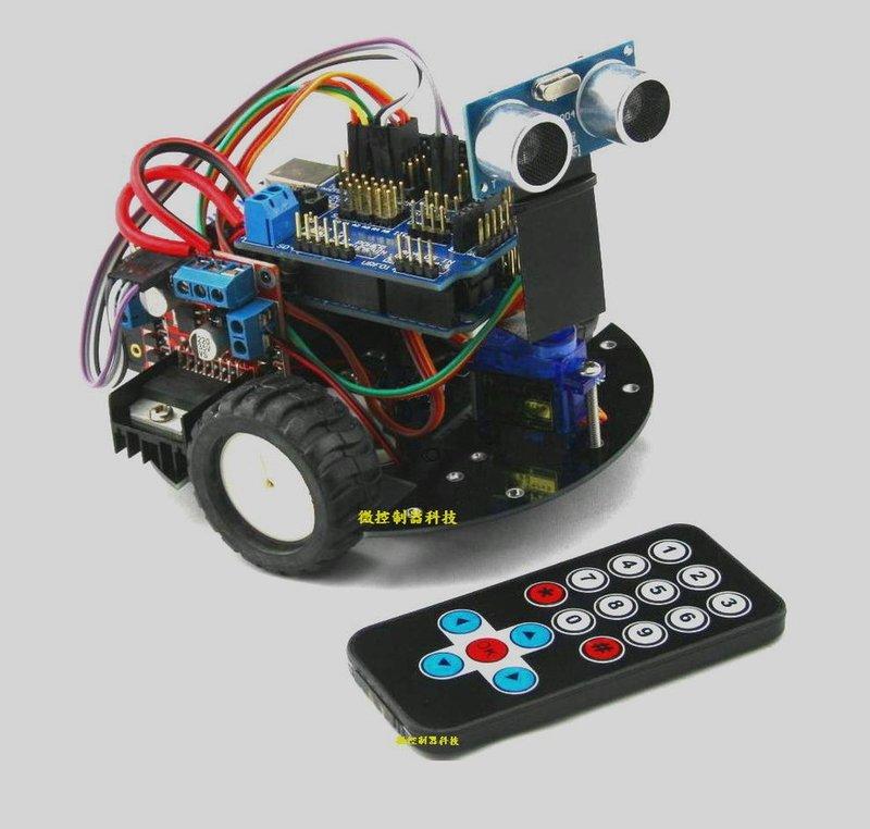 【微控】含稅附發票、正品 Arduino 自走車/智能小車 UNO R3、Mega2560、程式/教學、五合一行動機器人