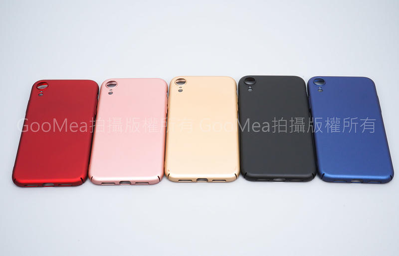 GMO 4免運 Apple iPhone XR 6.1吋 四邊包覆硬殼 手機殼 手機套 可掛吊繩吊飾 多色