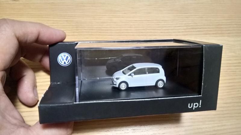 Volkswagen福斯 up! 德製原廠1/87模型車 skoda citigo可參考