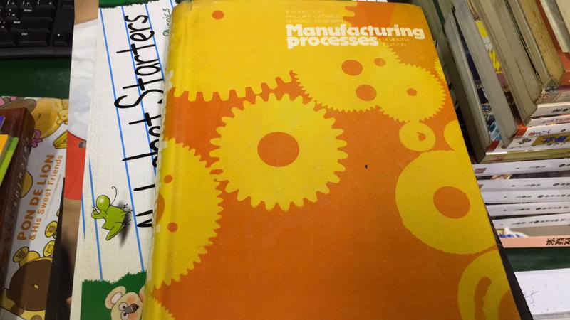 Manufacturing processes  7/E  製造流程 淡江書局 A53