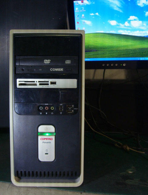 【窮人電腦】跑Windows XP系統！自組康柏工業主機！桃園以北免費外送！外縣可寄送！