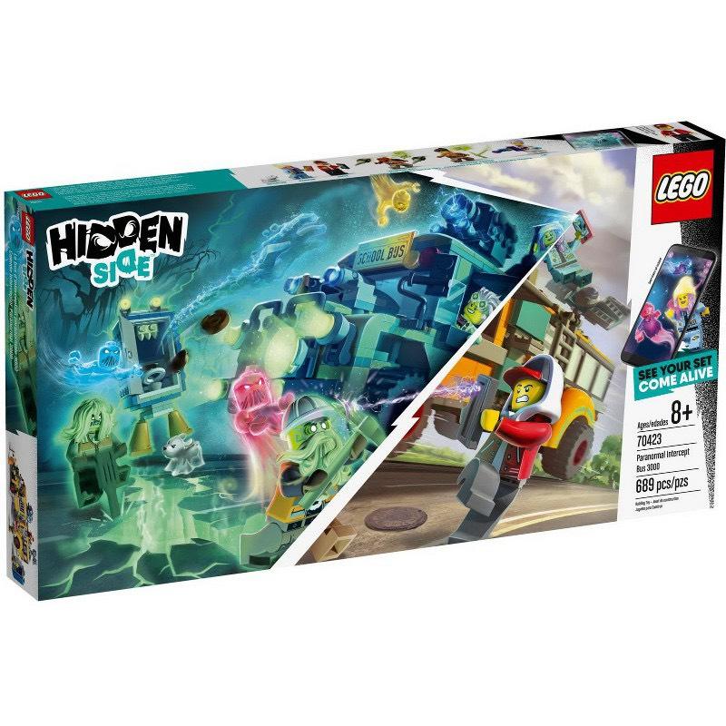 【樂GO】 LEGO 樂高 70423 幽靈秘境 Hidden Side 超自然攔截巴士 鬼巴士 拆盒可超商 原廠正版