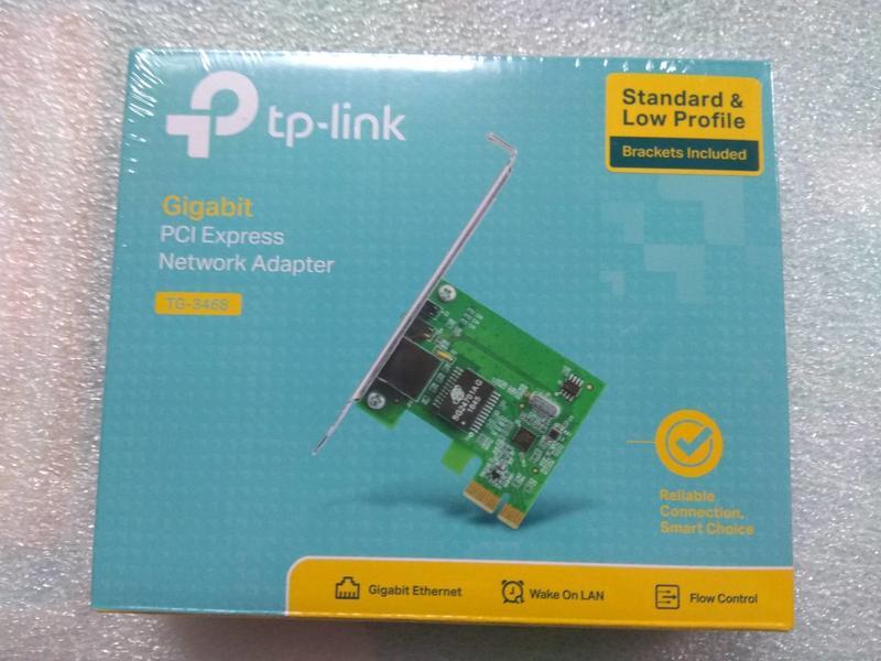 @淡水無國界@ 1G網路卡 TP-LINK TG-3468 PCIe網卡 1000Mbps Gigabit 桌上型網卡