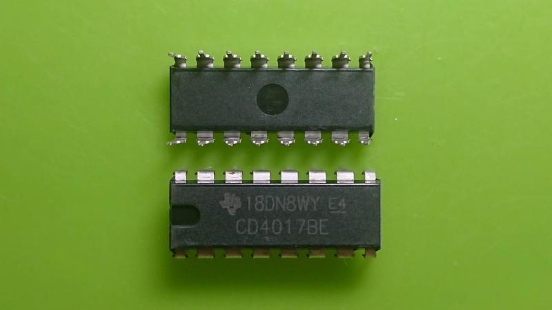 [RWG] 全新 直插 IC CD4017 CD4017BE DIP-16 CMOS計數器/分配器 芯片