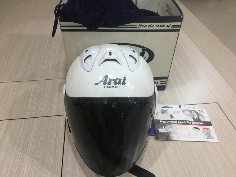Arai Ram3白色L安全帽(Ram4 5 Vz參考）
