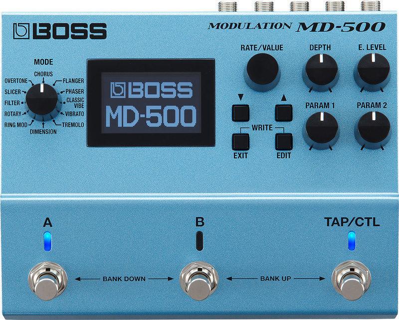 ☆唐尼樂器︵☆ BOSS MD-500 Modulation 錄音室等級吉他 Bass 空間系 單顆效果器 MD500