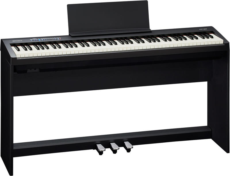 【河堤樂器】全新公司貨 樂蘭 Roland FP-30 數位鋼琴 電鋼琴 附原廠琴架三踏板 另有DGX-660