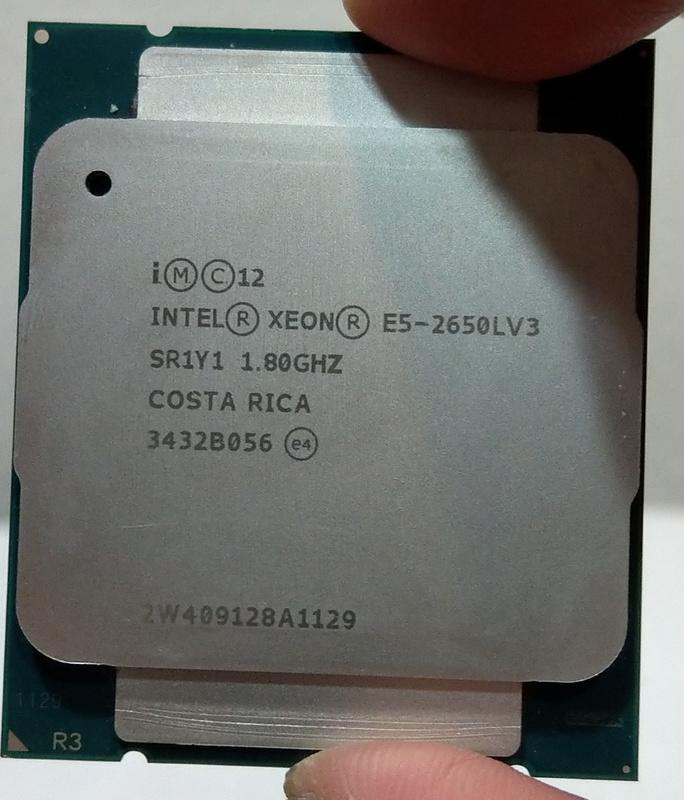 Intel® Xeon 處理器 E5-2650L v3  1.80 GHz 正顯