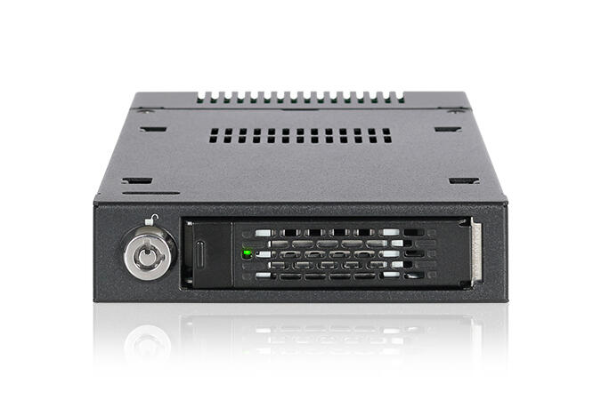 MB601VK-1B 2.5吋 U.2 NVMe SSD 轉 3.5吋裝置空間 固態硬碟抽取盒(深度168.7mm)