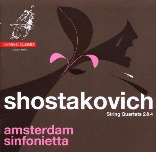 {古典}(Channel Classics) Amsterdam Sinfonietta ; Candida Thompson / Shostakovich ; String Quartets Nos.2 & 4 (SACD)