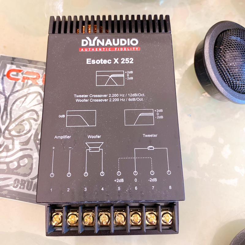 丹麥品牌DYNAUDIO MW162 X252 MD102 二音路喇叭近全新細膩高音可測試可