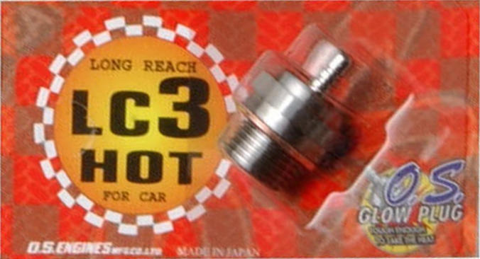 《One Hobby》O.S. GLOW PLUG  LC3  HOT 熱型火星塞  E71653000 (12入)