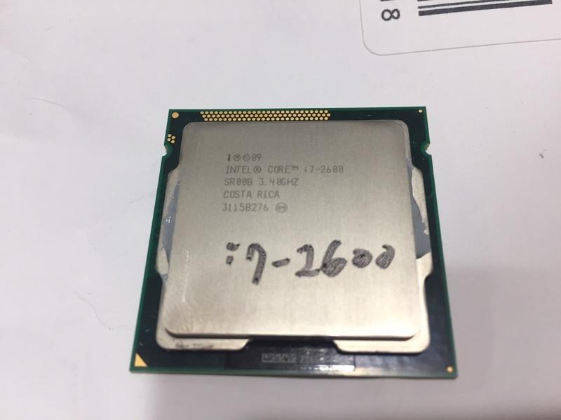 Intel ™ Core i7-2600 3.4G / 8M LGA 1155 八核心 4C8T 正式版