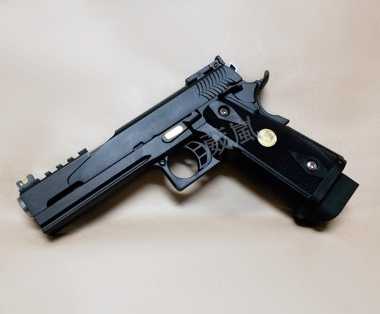 WE HI-CAPA 5吋龍 全金屬瓦斯槍-B版(BB槍BB彈玩具槍CO2直壓槍手槍模型槍電動槍WE 5吋龍 B版