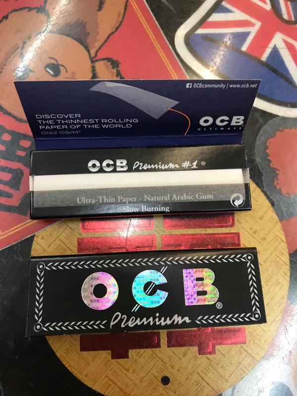 OCB 捲菸紙 黑色 一盒(50包)