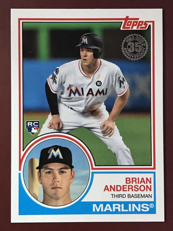 2018 Topps '83 Rookies #8311 Brian Anderson