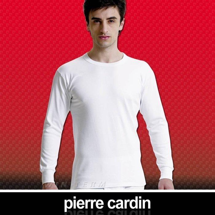 Pierre Cardin 皮爾卡登 排汗厚暖棉圓領長袖衫-越南製 M~XL