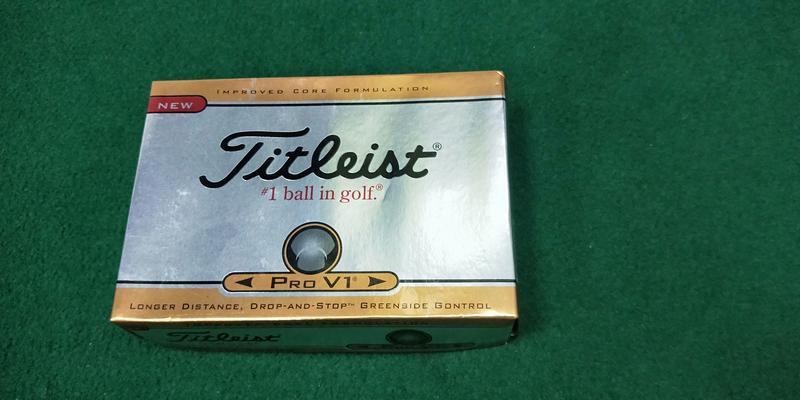 全新Titleist pro v1 高爾夫球（大陸制） 1盒330元/12顆
