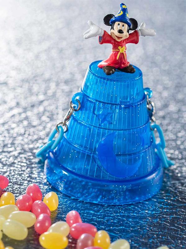 ☆Juicy☆日本 海洋迪士尼 DISNEY 聖誕節 米奇 魔法師 糖果罐 糖果盒 公仔 擺飾 收納罐