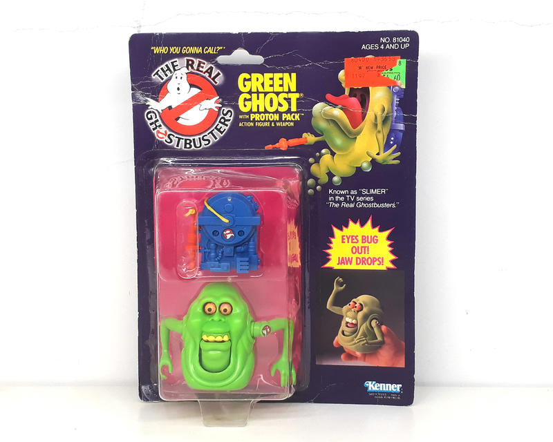 Kenner 魔鬼剋星凸眼史萊姆 Ghostbusters Slimer 80年代 老玩具 現貨