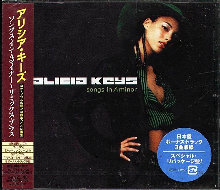 (甲上唱片) ALICIA KEYS - SONGS IN A MINOR - 日盤 + 4BONUS