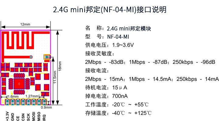 [芸庭樹] 現貨安信可原廠 BK2425 2.4G無線射頻模組 無人機 NRF24L01+ | 露天市集 | 全台最大的網路購物市集