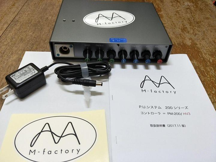 M-FACTORY PM-200 HV-3 Two Channels Preamp木吉他前級
