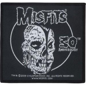 【陰府門】MISFITS 官方原裝進口 金屬 搖滾樂團 布章 9.7*9.2cm