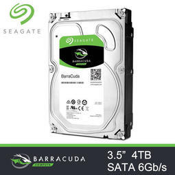 Seagate 希捷 ST4000DM004 新梭魚 4TB 3.5吋 5900轉 SATA3 內接硬碟 256MB快取