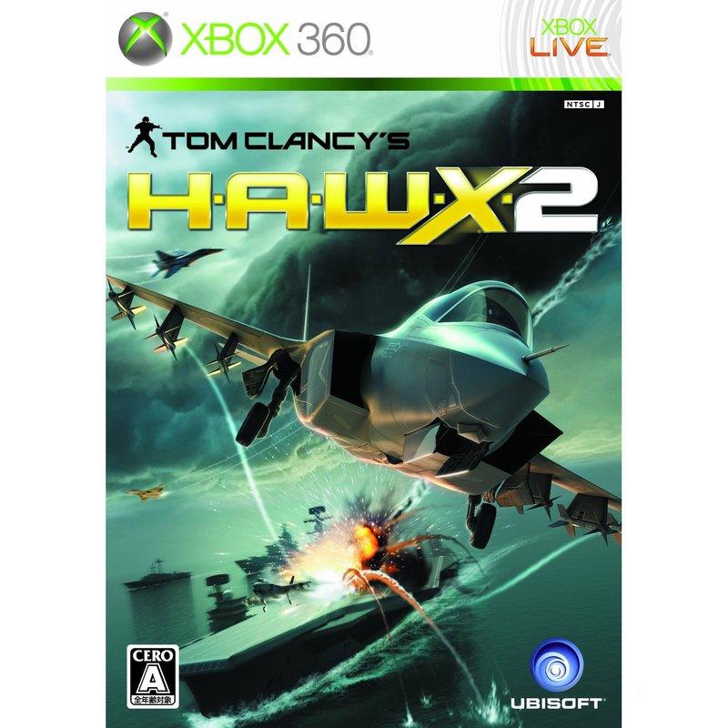 【電玩販賣機】全新未拆 XBOX 360 HAWX 2 空戰精英中隊2(含初回參考指南書與特典機種) -日文純日初版-