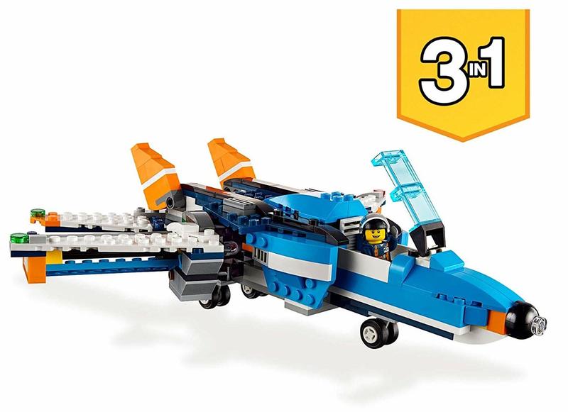 全新樂高LEGO★CREATOR創意3in1# 31096 雙螺旋槳直升機/戰鬥機/氣墊船 | 露天市集 | 全台最大的網路購物市集