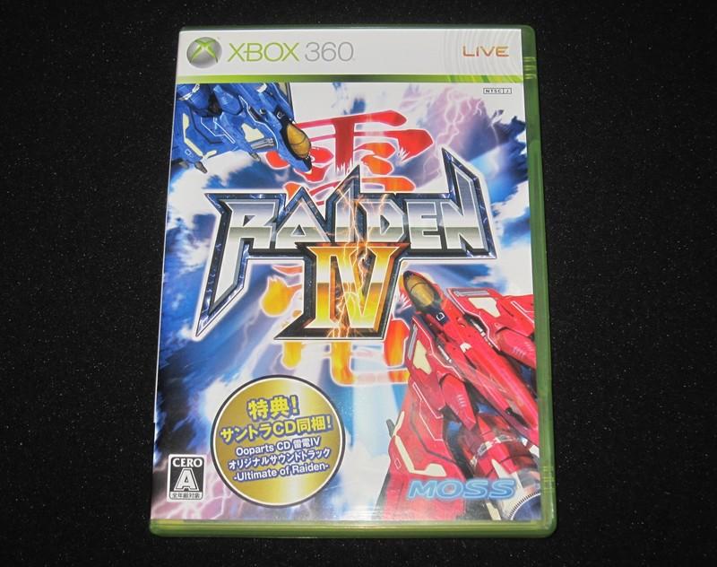 ◎遊戲達人◎X-BOX360原裝日版~RAIDEN IV 雷電4 (內含特典CD) MOSS超精