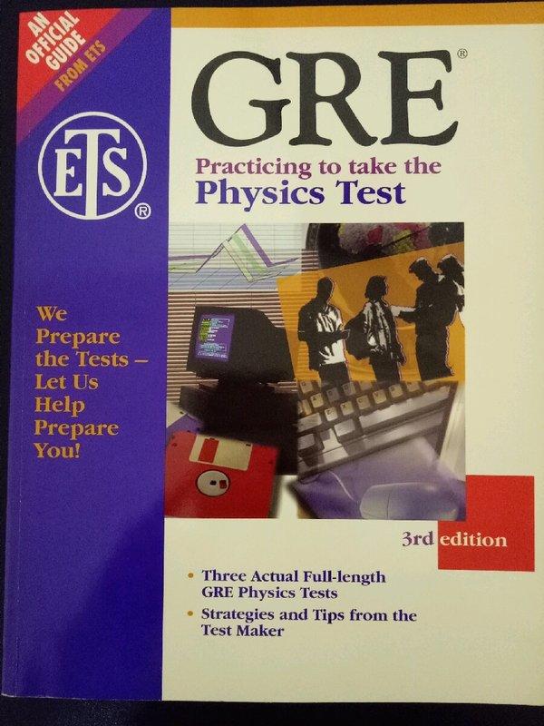ETS GRE subject in Physics test 3rd edition