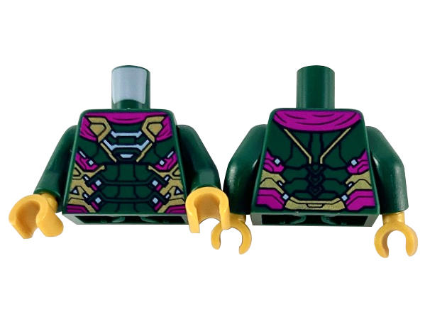 樂高王子 LEGO 76129 76130 超級英雄 神秘客 身體 深綠色 973pb3512c01 A167缺