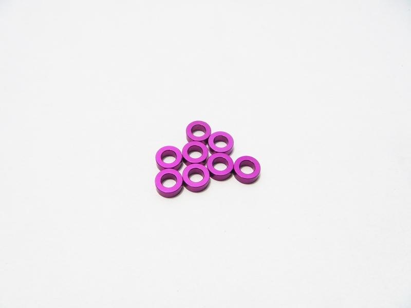 HIRO SEIKO 鋁合金3mm 調節墊片 (紫色)