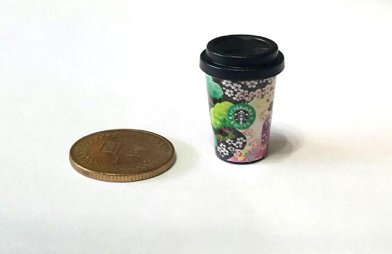 【袖珍屋】開蓋咖啡杯模型(東京風典藏款)(F1231A0315)