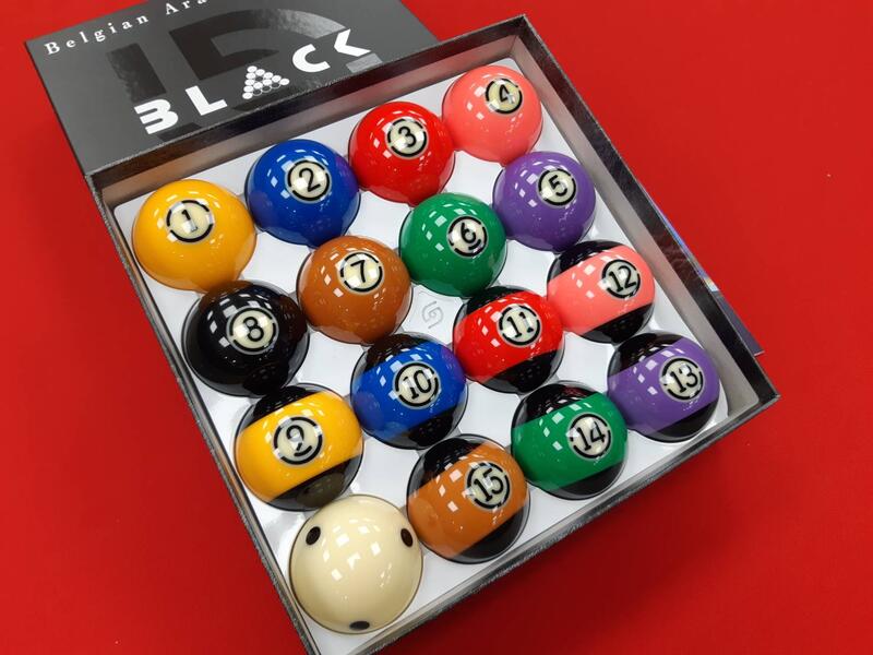 全揚撞球 Aramith阿拉密〝BLACK黑球〞進口花式撞球 比利時花球..規格：2又1/4英吋