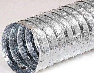 10M 鋁箔管 鋁風管 可伸縮軟管 通風管 排氣管 排油煙管 浴室抽風機軟管 排風管 鋁箔伸縮 4"