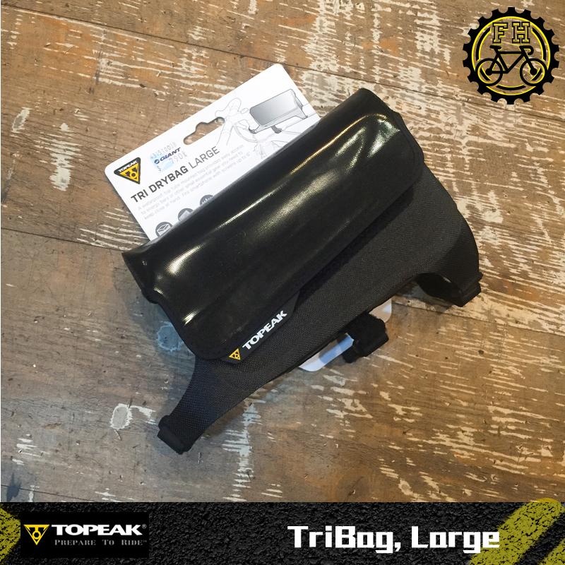 【小萬】全新 TOPEAK Tri DryBag (L) 上管防水便利置物袋 (大) 加大型 自行車 單車 登山車