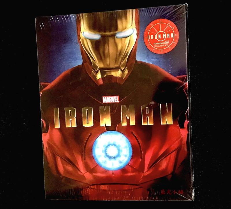 [藍光小舖][現貨] 鋼鐵人 Iron Man 藍光雙碟雙變幻彩盒限量鐵盒版[台式繁中字幕]