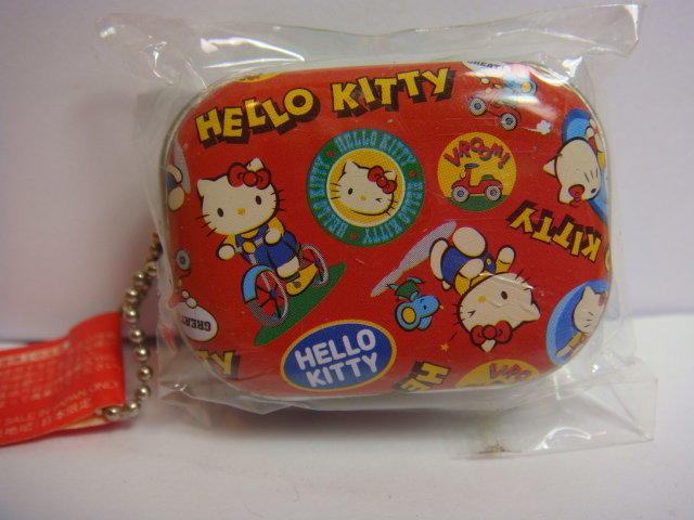 瑪奇格 日本原裝進口 Hello Kitty 絶版小鐵盒4x3cm