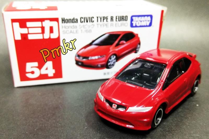 【Pmkr】TOMICA 54 Honda Civic Euro Type-R 全新  絕版車款 越南製