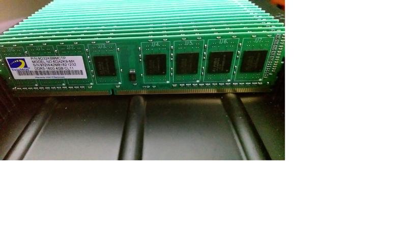 【麥克3C】勤茂 全新 DDR3-1600 4G 299元/ 8GB 每支750元 雙面 桌機記憶體