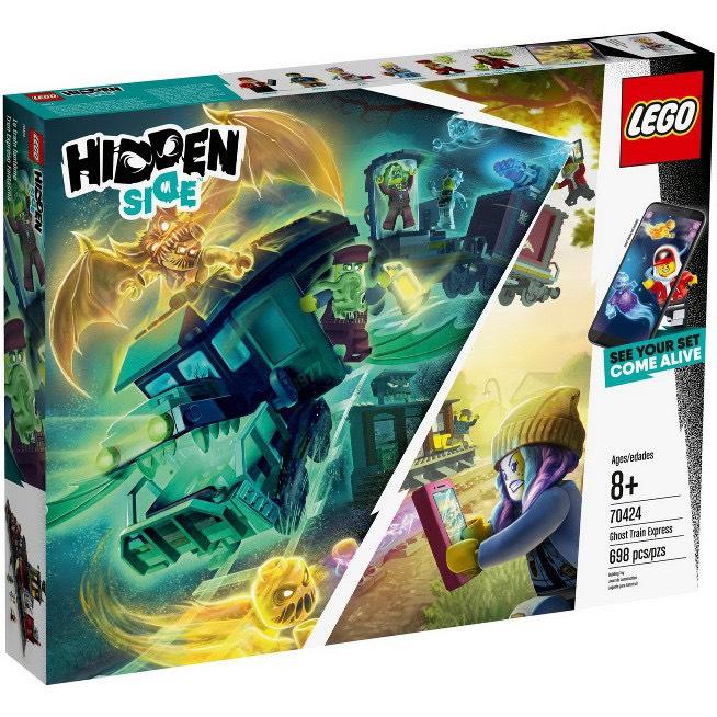 【樂GO】 LEGO 樂高 70424 幽靈秘境 Hidden Side  幽靈快速列車 鬼火車 拆盒可超商 原廠正版