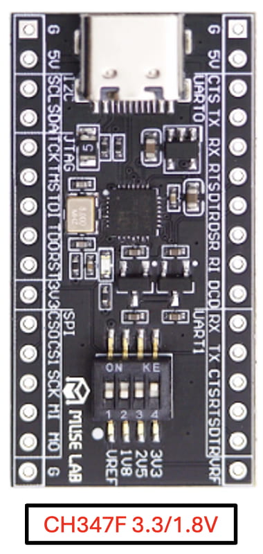 [芸庭樹工作室] CH347T CH347F 板模塊高速USB轉UART/I2C/SPI/JTAG/GPIO開源 | 露天市集 | 全台最大的 ...