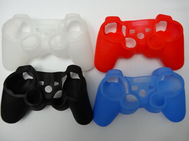 Sony Playstation 3 PS3 手把 手柄 搖桿 果凍套 保護套(矽膠) 四種顏色 黑 紅 藍 白