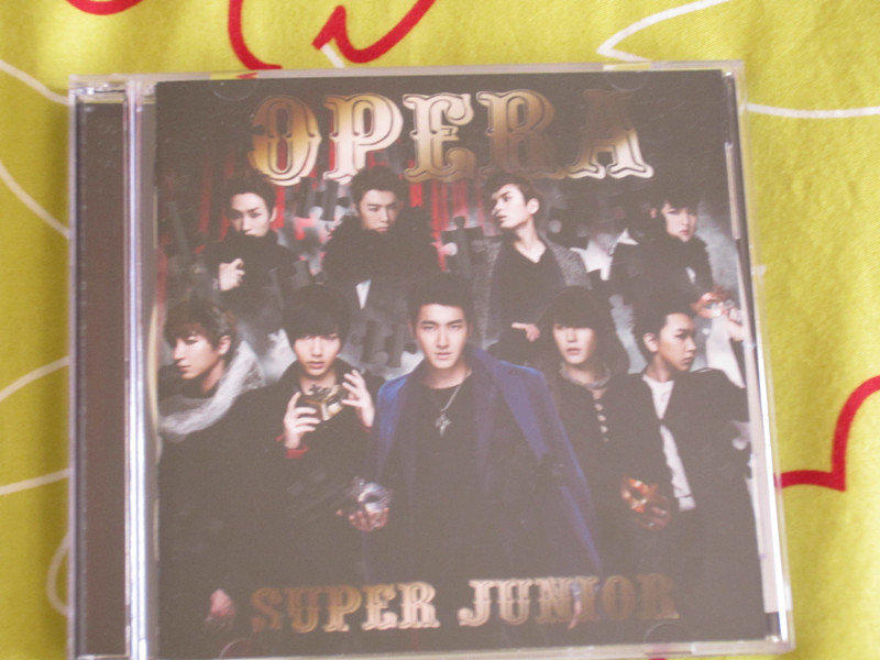 Super Junior 日單OPERA台壓版CD+DVD (附貼紙)